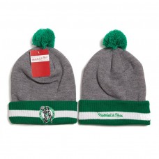 Mitchell and Ness Boston Celtics Knit Beanie Hats 9169