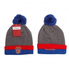 Mitchell and Ness New York Knicks Knit Beanie Hats 9174