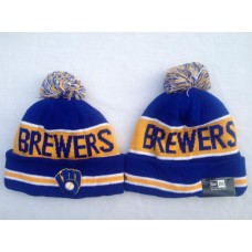 MLB Milwaukee Brewers Hat knit Beanies hat 9738