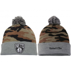 NBA Brooklyn Nets Beanie Camo