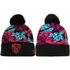 NBA Brooklyn Nets Beanie Flower