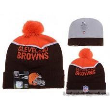 NFL Cleveland Browns Beanies Knit Hat Black Orange