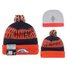 NFL DENVER BRONCOS BEANIES Fashion Knitted Cap Winter Hats New Era Black/Orange