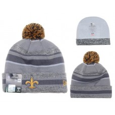 NFL NEW ORLEANS SAINTS BEANIES Fashion Knitted Cap Winter Hats Gray New Era 390