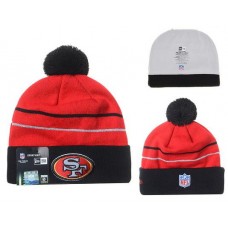 NFL San Francisco 49ers Reflective Knit Beanies Hats New Era