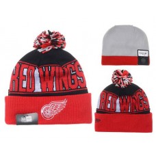 NHL Detroit Red Wings Beanies Knit Hats New Era Red