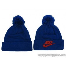 Nike Beanies Knit Hats Blue 42