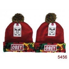 Obey Beanies Knit Caps Camo Red New Era 015