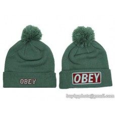 OBEY Beanies Knit Hats Gray (6)