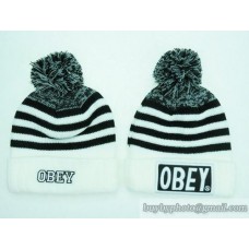 OBEY Beanies Knit Hats White (13)