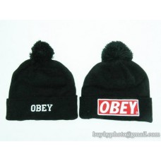 OBEY Beanies No Ball Black (22)