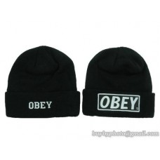 OBEY Beanies No Ball Black (31)