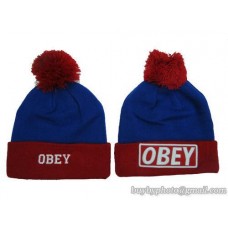 OBEY Beanies No Ball Blue Red White (23)