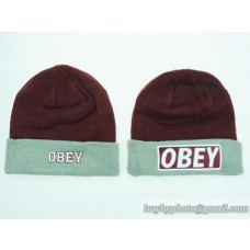 OBEY Beanies No Ball Brown (28)