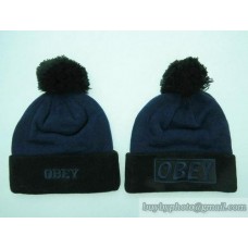 OBEY Beanies No Ball Navy/Black (24)