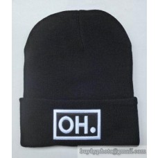 OH. Beanies Black