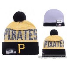 Pittsburgh Pirates Word Fuzz Beanies Knit Hats