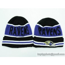 Ravens Beanies Purple Black(17)