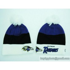 Ravens Beanies Purple White (19)