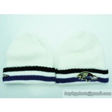 Ravens Beanies White (15)