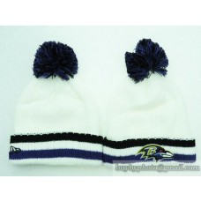 Ravens Beanies White Ball (14)