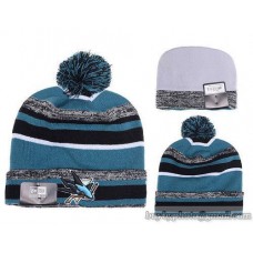 San Jose Sharks Beanies Knit Hats Winter Caps Stripe