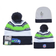 NFL Seattle Seahawks Beanies NEW ERA STRIPE Knit Hats 02