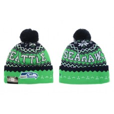 NFL SEATTLE SEAHAWKS NEW ERA BEANIES KNIT HATS 01