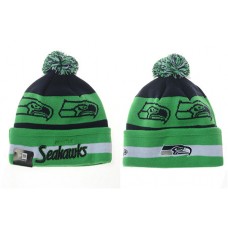 NFL Seattle Seahawks Beanies Knit Hats Green Black