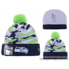Seattle Seahawks Camo Beanies Knit Hats