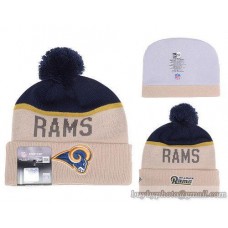St. Louis Rams Beanies Knit Hats Winter Caps Beige