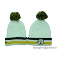 Steelers Beanies Knit Hats White (14)