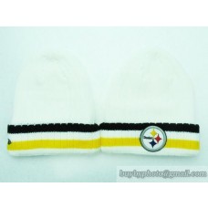 Steelers Beanies Knit Hats White (17)