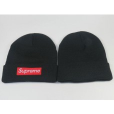 supreme Beanies Knit Hats Black 032