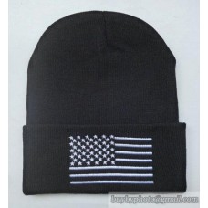 The Old Glory Beanies Black