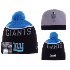 NFL New York Giants Beanies Knit Hats Black Blue