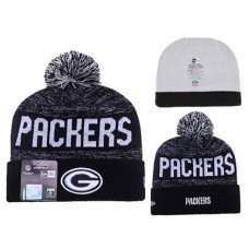 NFL Green Bay Packers New Era Beanies Knit Hats Black Grey
