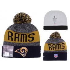 NFL ST LOUIS RAMS BEANIES Sport New Era Knit Hats Caps Black Grey