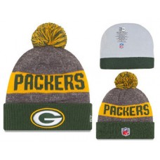 NFL Green Bay Packers New Era Beanies Knit Hats Green Gray