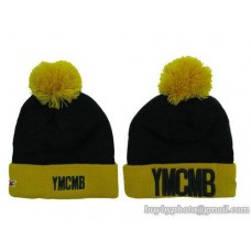YMCMB Beanies Black/Yellow (8)